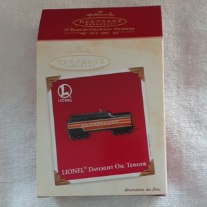 Hallmark Lionel Daylight Oil Tender 2003.